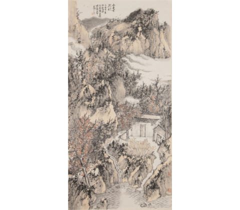 山色正于秋