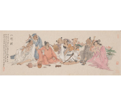 八仙图