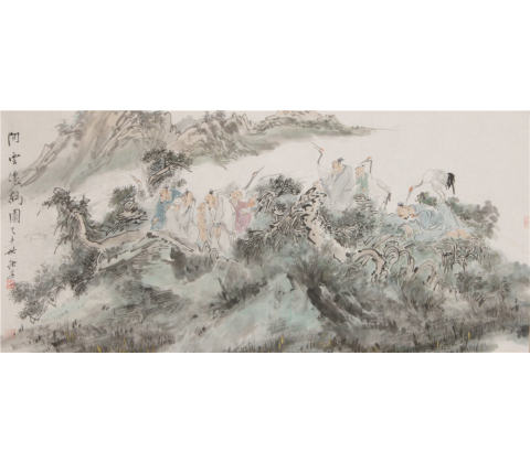 闲云仙鹤