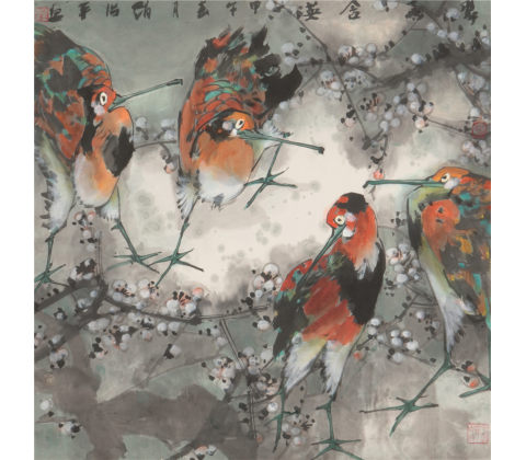 翠喜含瑛