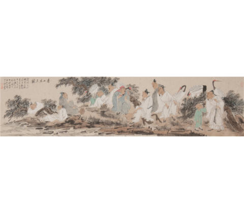 香山九老图