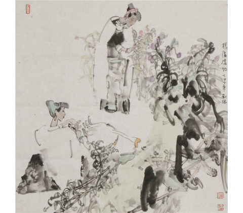 秋阳满地