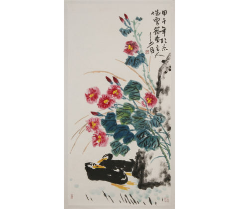 花凫图