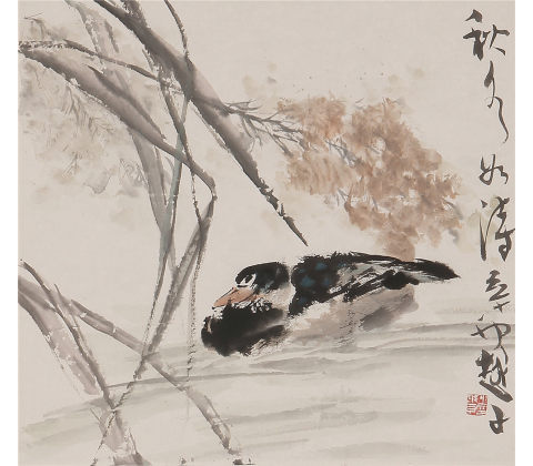 秋水如诗